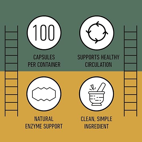 Miniatura 8 de Complete Natural Products Cápsulas Nattokinase – 100 unidades de 570 mg 6000 Fu'S, apoyan la circulación saludable, enzimas natto, sin gluten,