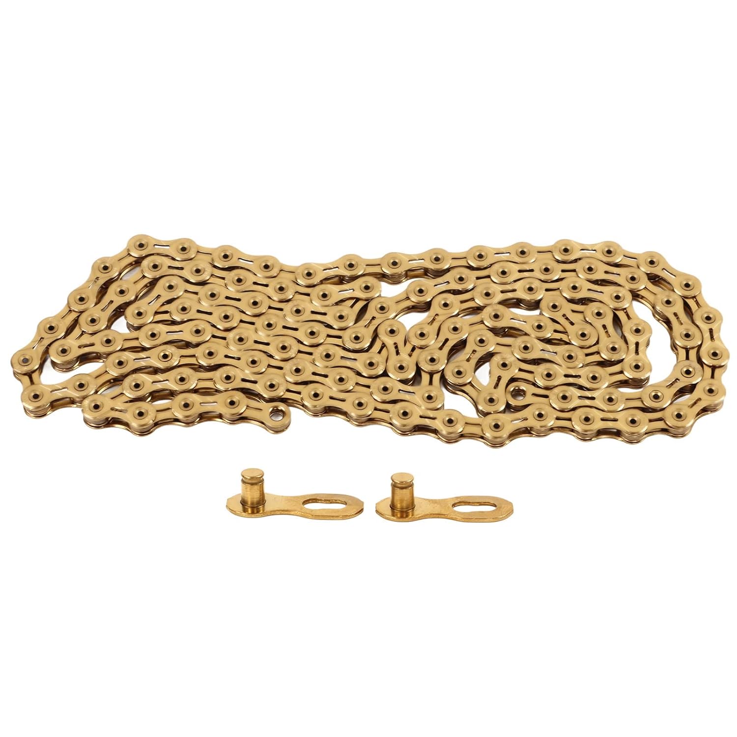 11 Speed Bicycle Chains High Carbon Steel Bike Chains Gold for Mountain Road Bike
