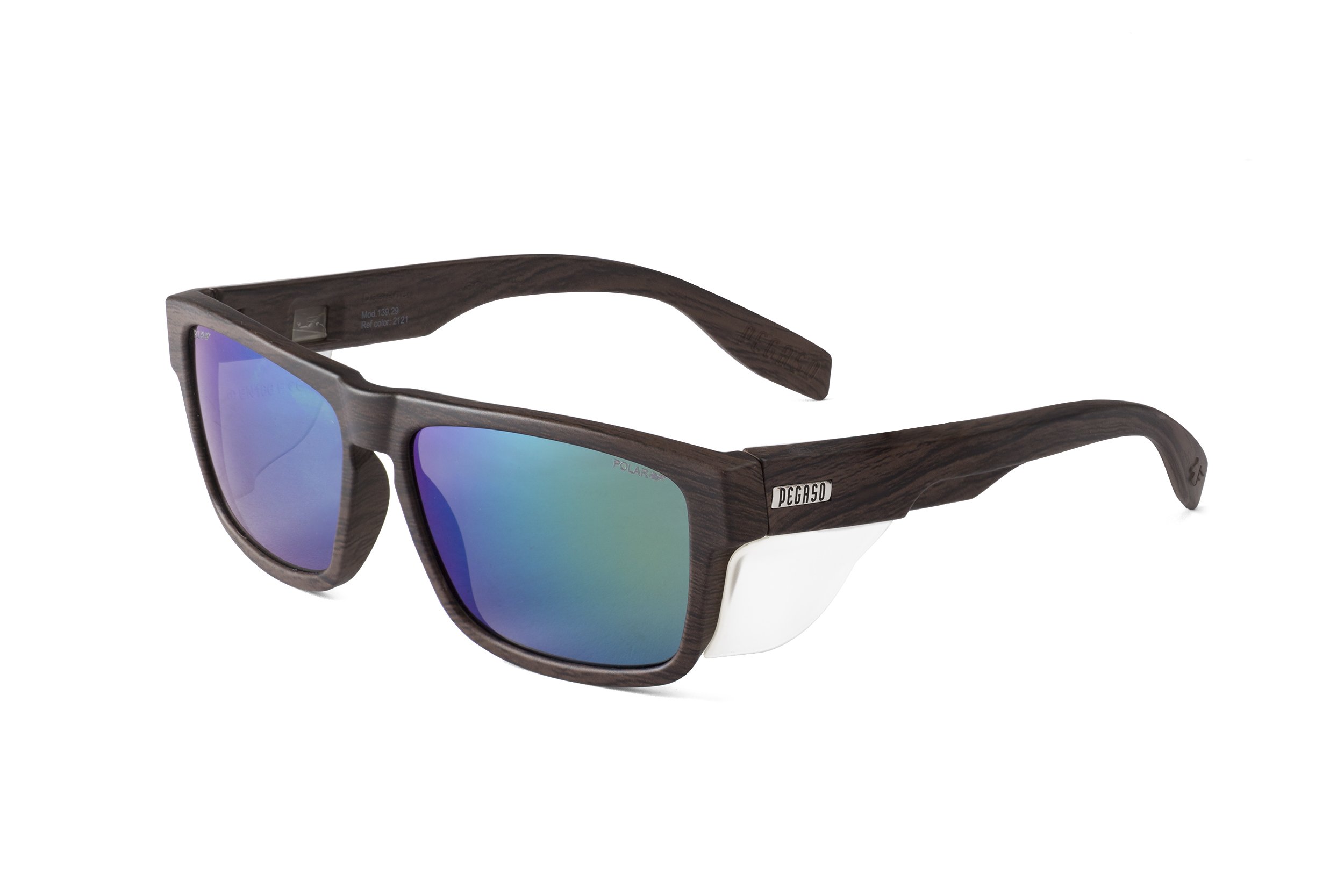 Pegaso 139.29 - Gafas proteccion gama SOLAR LIFESTYLE modelo BRAVE.29 Woody Dark Lente PC Verde Polarizada