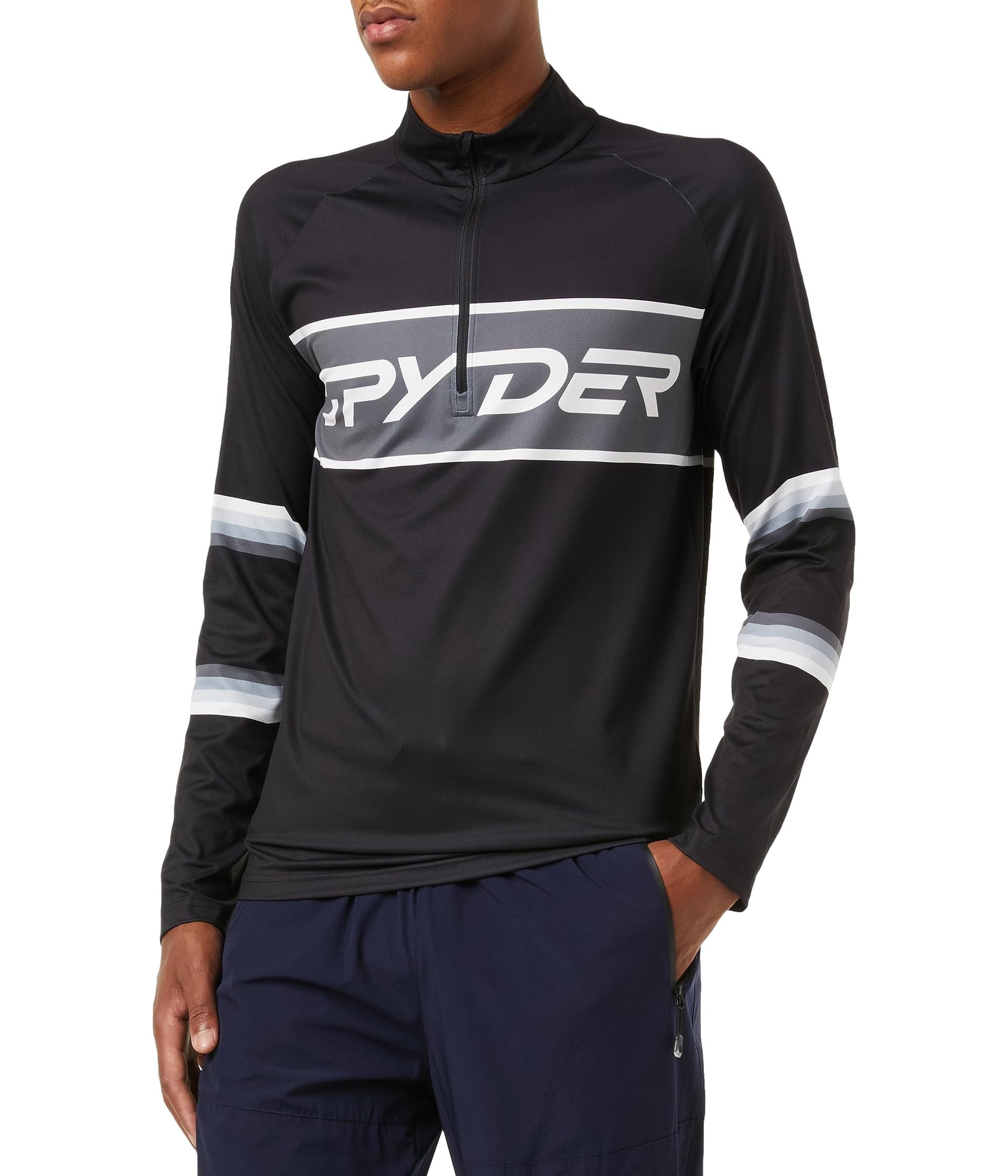Spyder Premier Zip T-Neck Shirt Uomo (Pacco da 1)