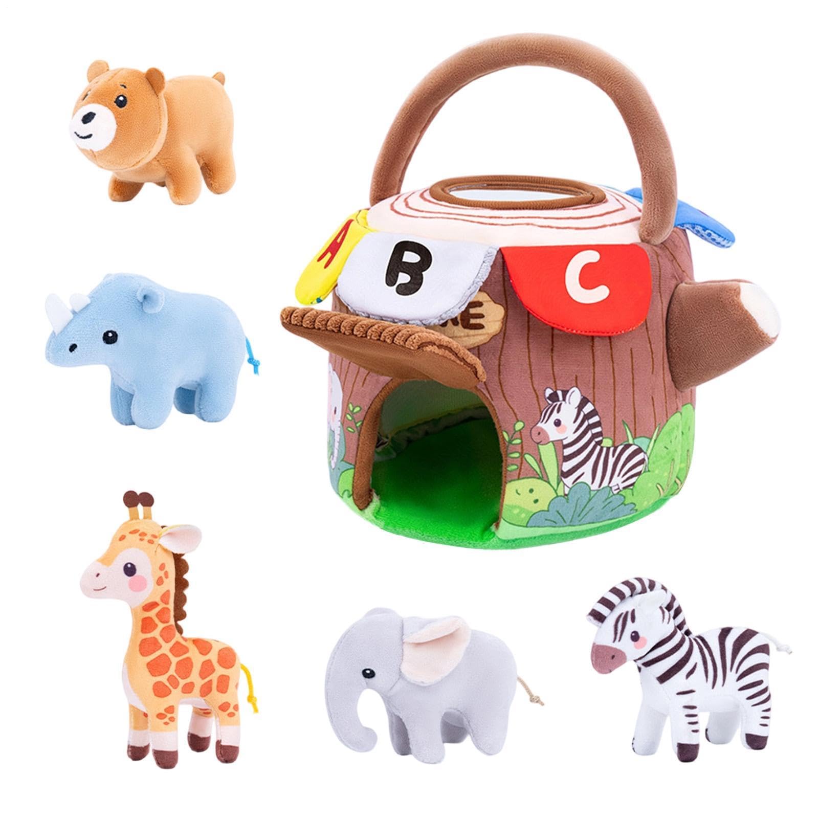 Animali Della Stalla Giocattoli Set Sensoriale di Apprendimento della | Set di animali per simbolico Per Bambini Casa Viaggio Scuola Materna Asilo Feste Classe