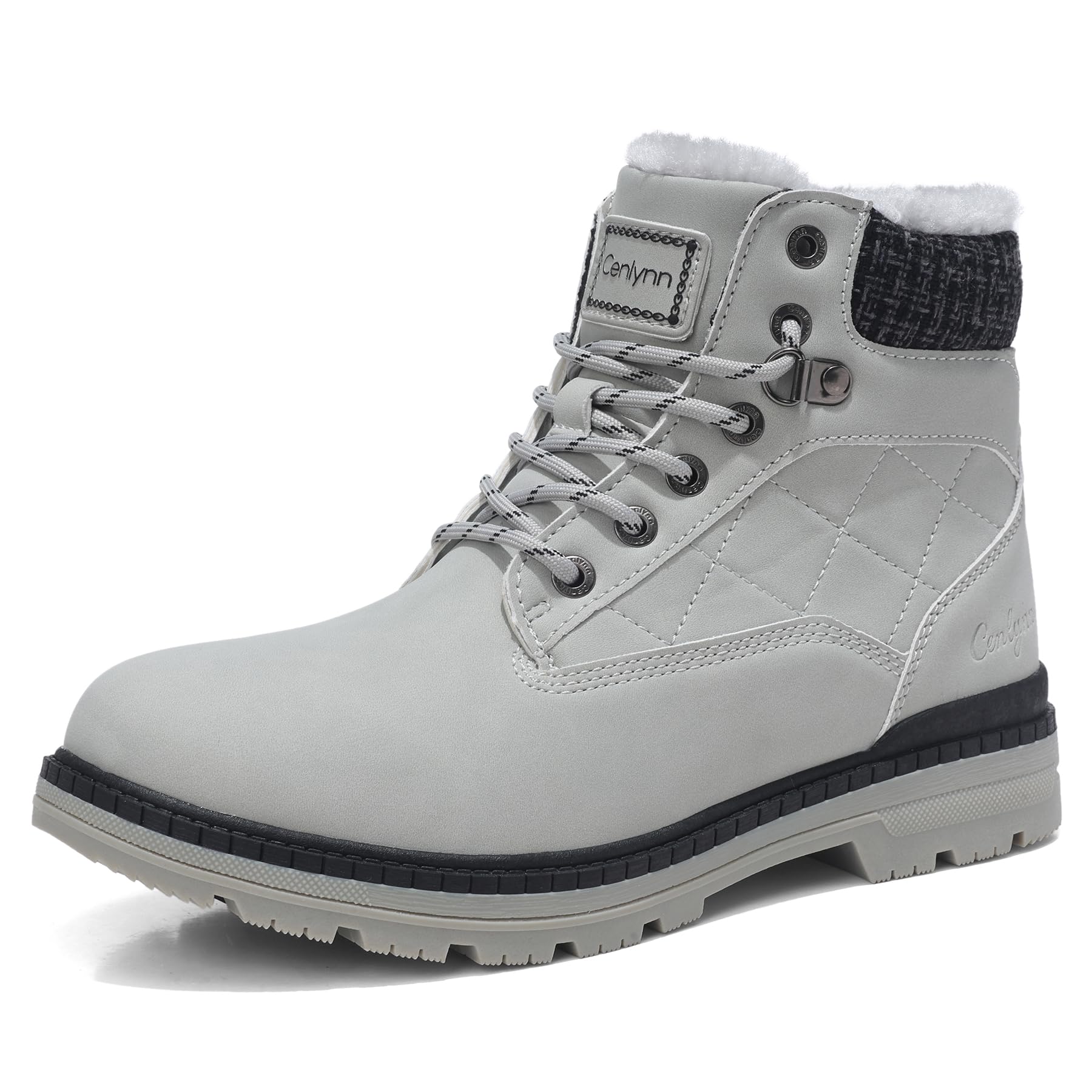 Cenlynn Damen Winterstiefel Winterschuhe Warm Gefütter Schneestiefel Bequem Rutschfeste Winter Schuhe