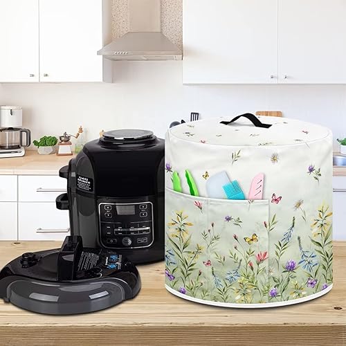 Miniatura 3 de Cubierta antipolvo para olla instantánea de 6 cuartos de galón y accesorios adicionales, a prueba de polvo, fácil de limpiar, cubierta de olla a