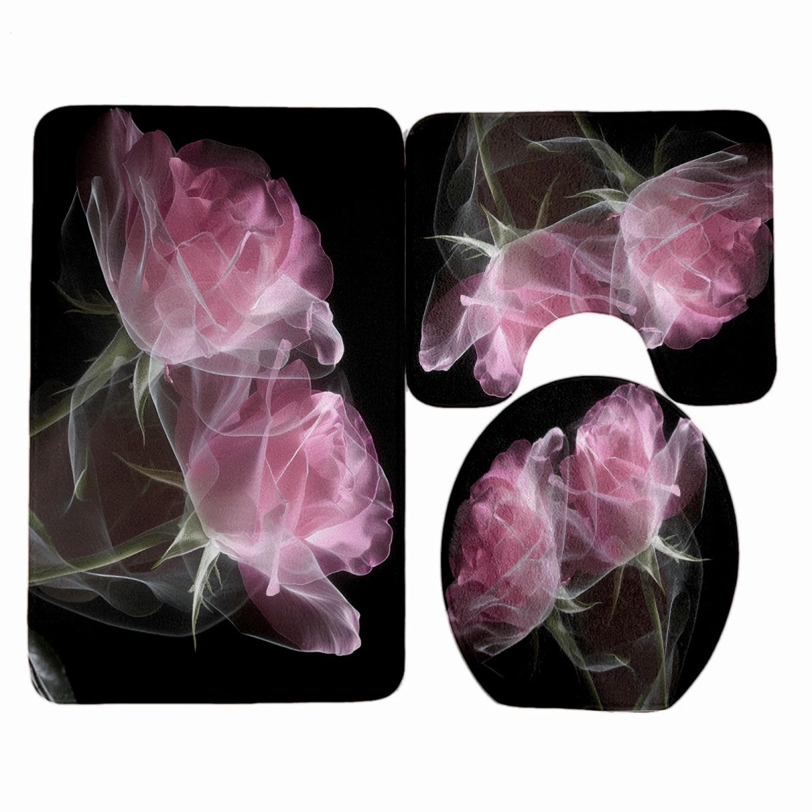 Paillasson absorbant pour couloir et salon au design abstrait élégant