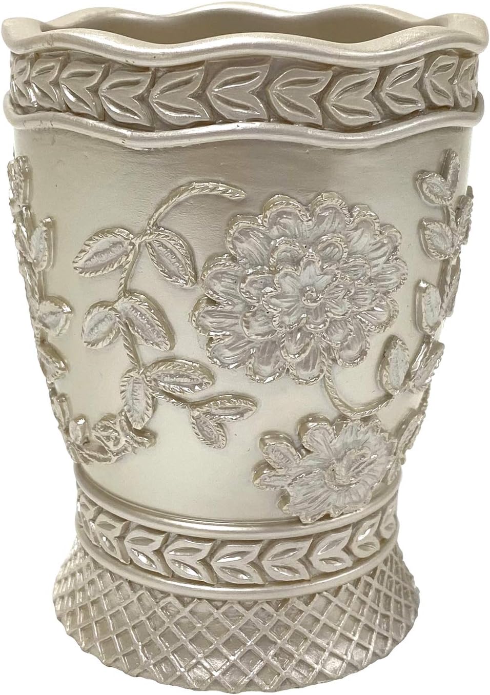 Popular Bath Shower Hooks Rose Vine, Beige-Taupe : Home & Kitchen