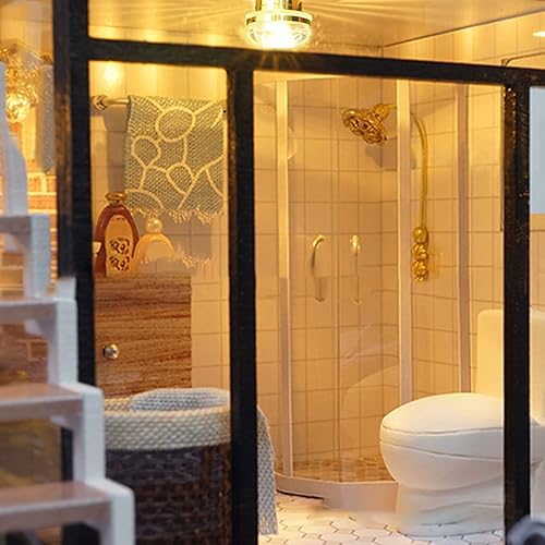 Miniatura 3 de Luces de casa de muñecas, lámpara de casa de muñecas de pequeño volumen para bricolaje para casa de muñecas 112