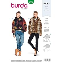 Burda Style Sewing Pattern B6359 - Misses Fur Coats, A10-12-14-16-18-20