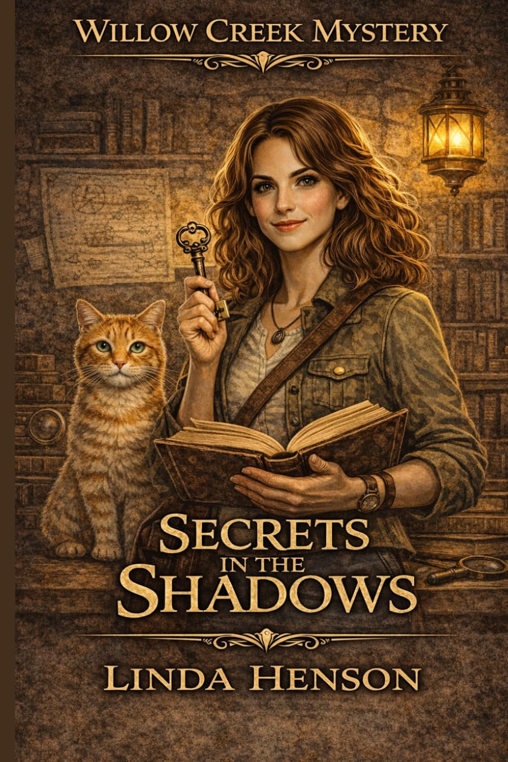 Willow Creek Mystery: Secrets in the Shadows: ( A Cozy Mystery of Hidden Passages, Secrets Societies and Small Town Secrets) (Willow Creek Book 2)