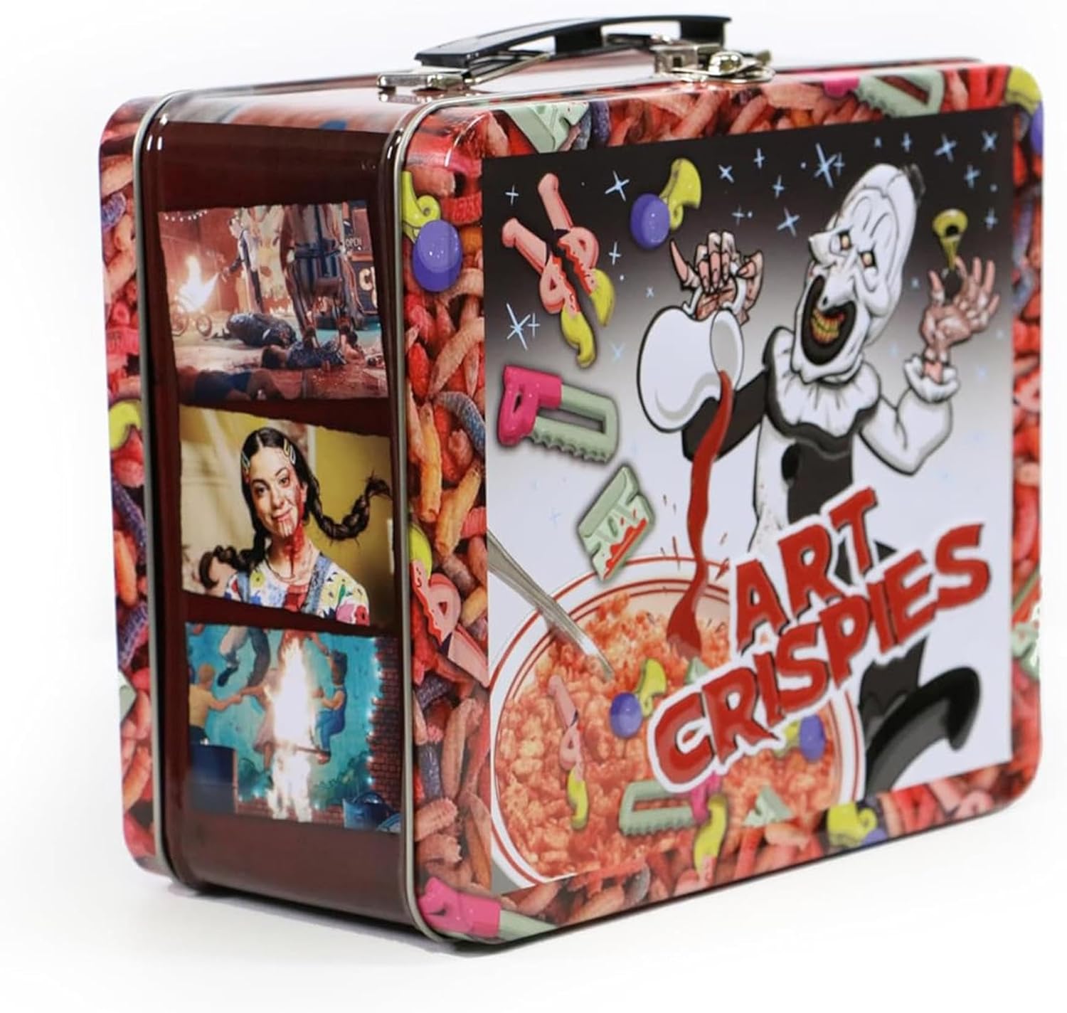 Surreal Entertainment Terrifier Tin Lunch Box with Beverage Container - Image 6