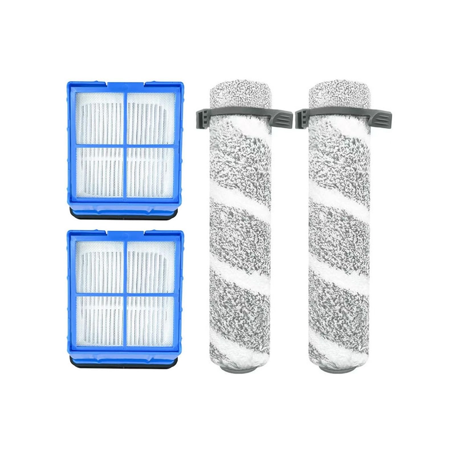 Vacuum Cleaner Roller Brush,Compatible For Bissell,Crosswave Omniforce Edge 3930F/3933/V2/3999Z Filter Brush(B1set)