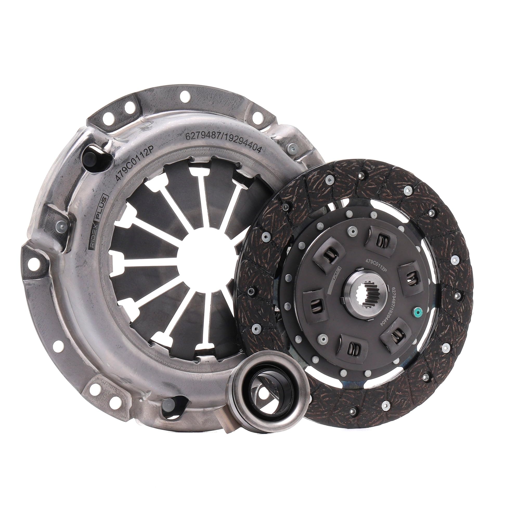 RIDEX PLUS 479C0112P Kit de embrague con cojinete de desembrague con plato de embrague Compatible con SUZUKI SWIFT III MZ, EZ
