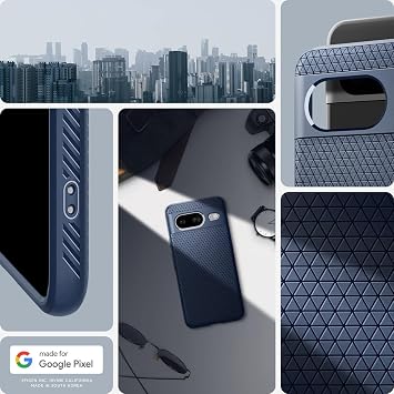 Spigen Liquid Air Case for Google Pixel 8 - Navy Blue