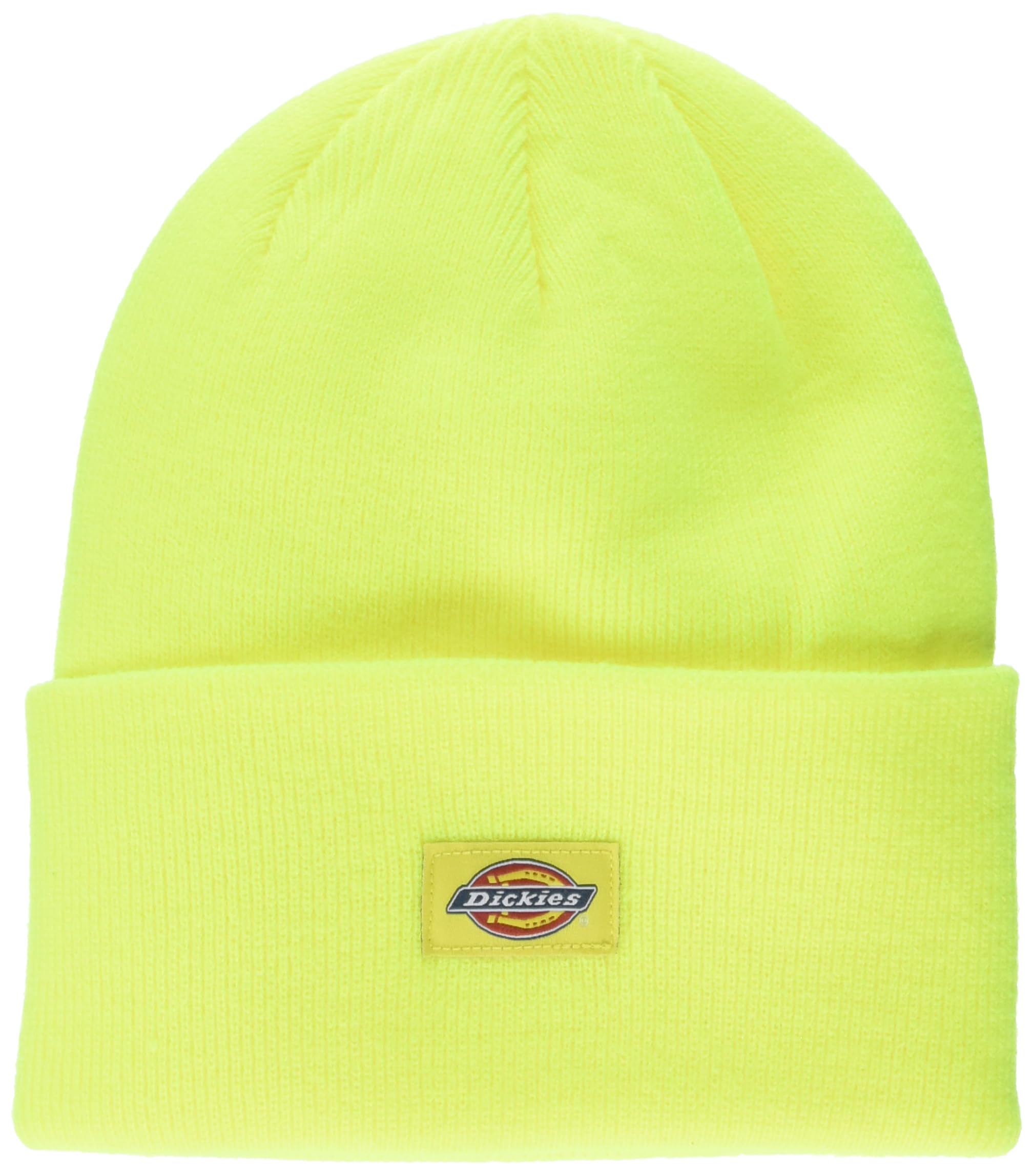 Dickies Men's Yellow Cuffed Beanie, One Size