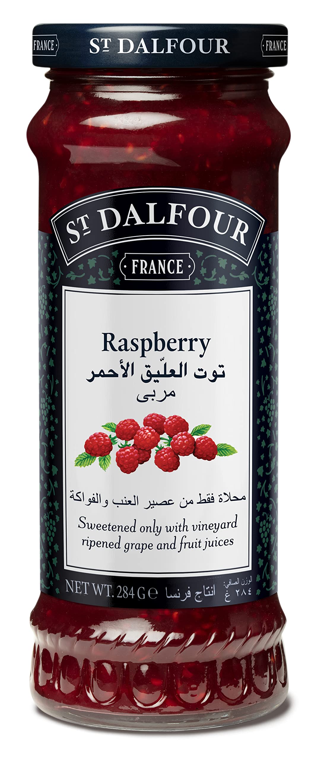 ST. DALFOUR Raspberry Fruit Spread 284g