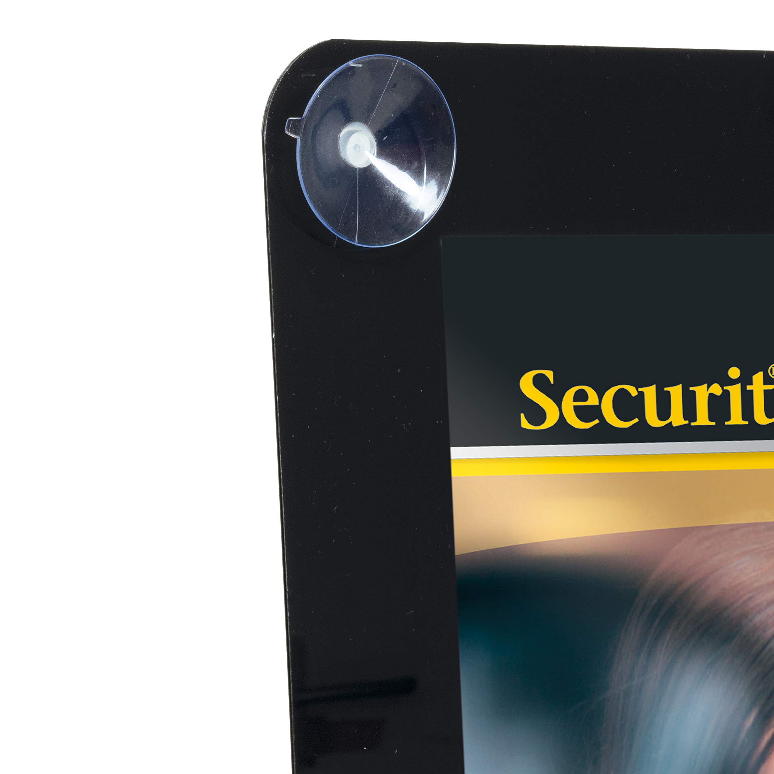 Securit Cadre fenêtre A3 noir