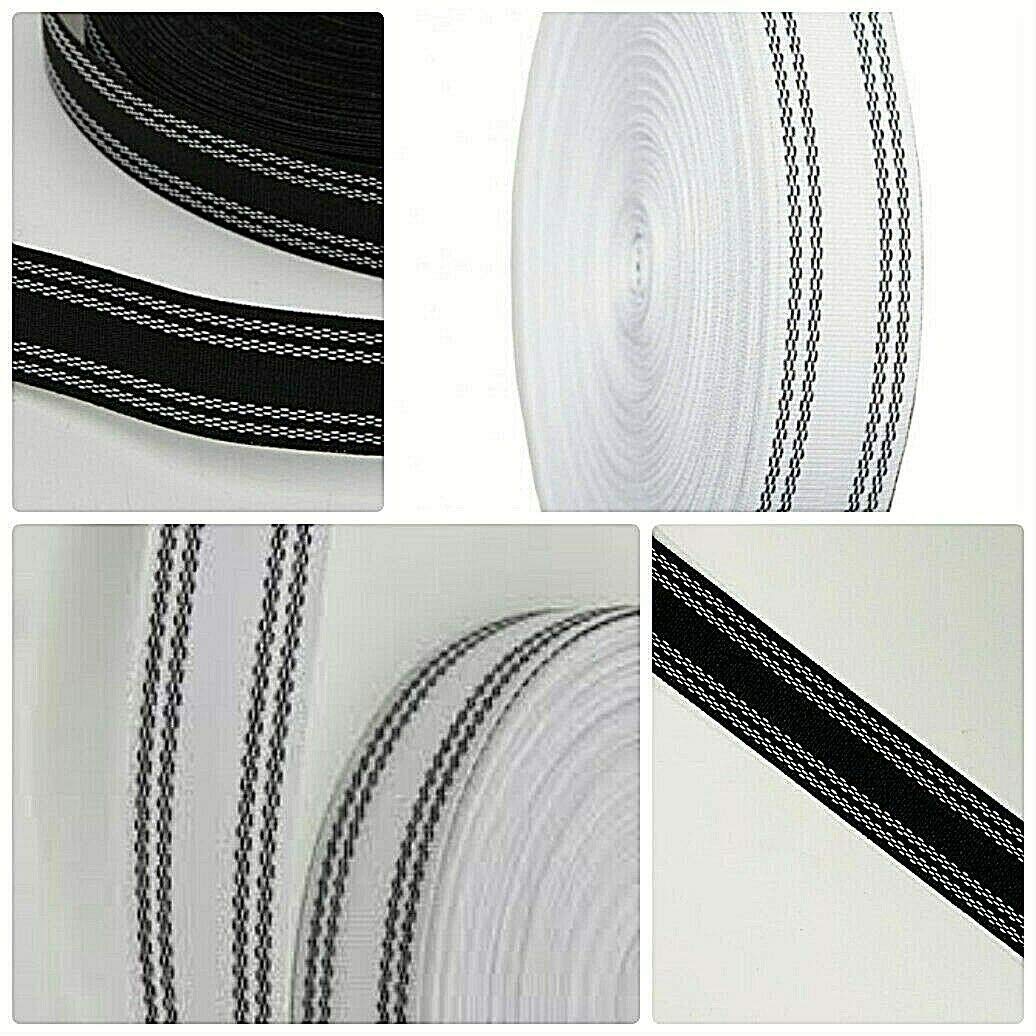 Black Petersham Waistbanding Clearance 5 metre roll