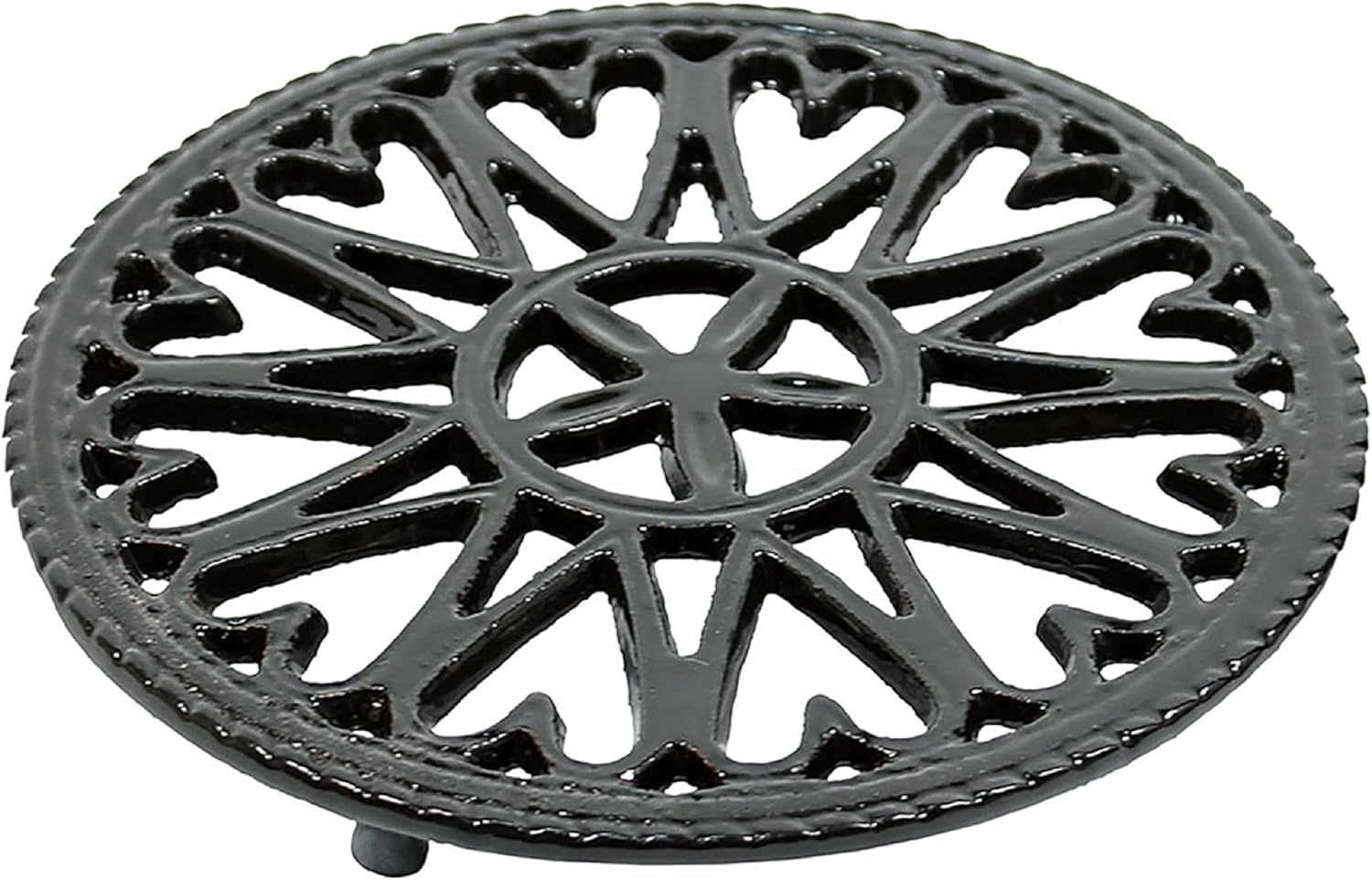 Black Sunburst Trivet