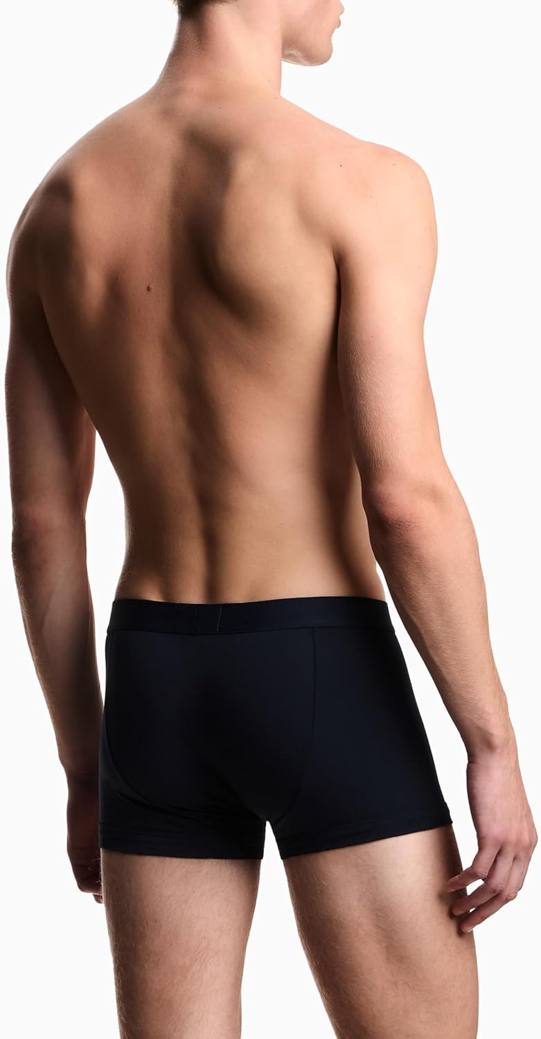 Emporio Armani Men's Essential Logo Label 3 Pack Trunk