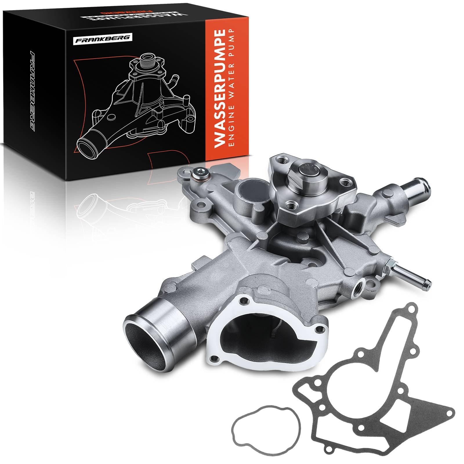 Pompa dell'acqua con guarnizione per Agila A H00 Astra G Astra H L48 Corsa C F08 F68 Agila MK I Corsa MK II III Tigra 2000-2014 1334145