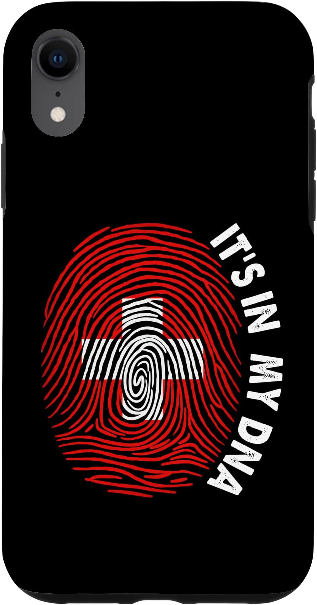 iPhone XR Switzerland It's In My DNA Switzerland Flag Swiss flag Roots Case