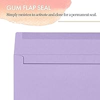 Vista 5 de Sobres de negocios, paquete de 36 sobres #10, 4 1/8 x 9 1/2 pulgadas, 6 colores pastel cálidos