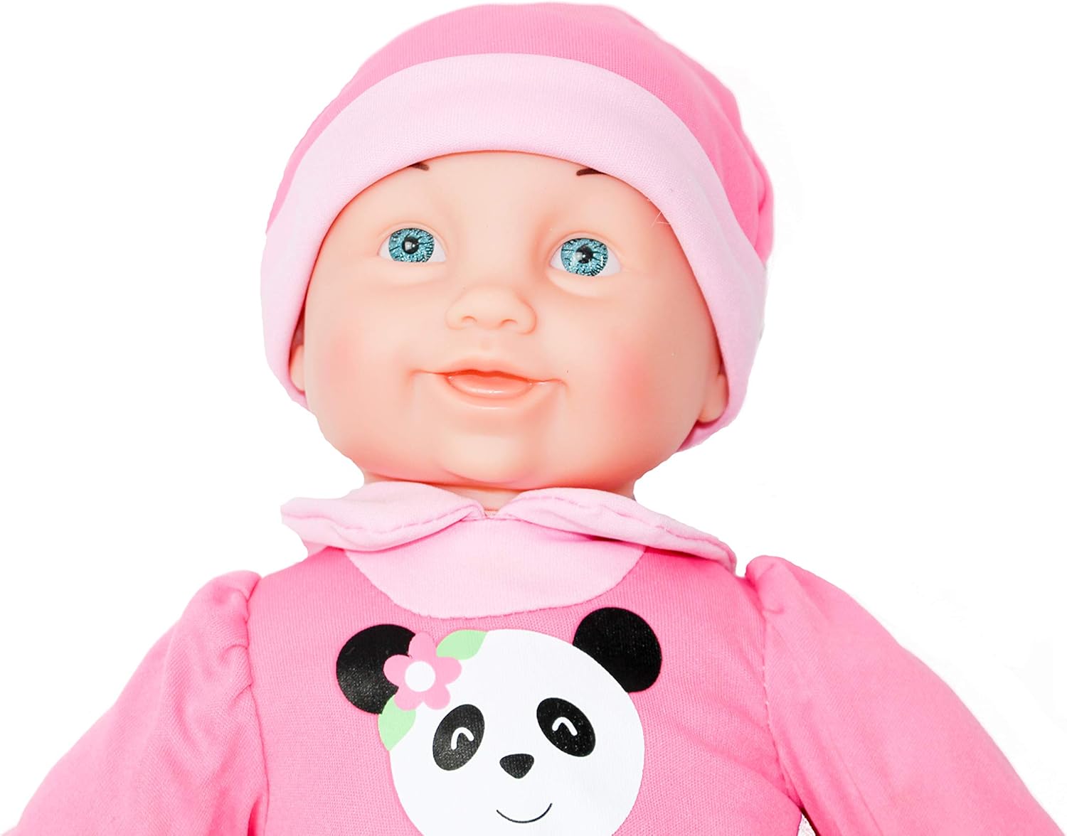 Uneeda Baby First Born Doll & Plush Panda Bear Doll Set