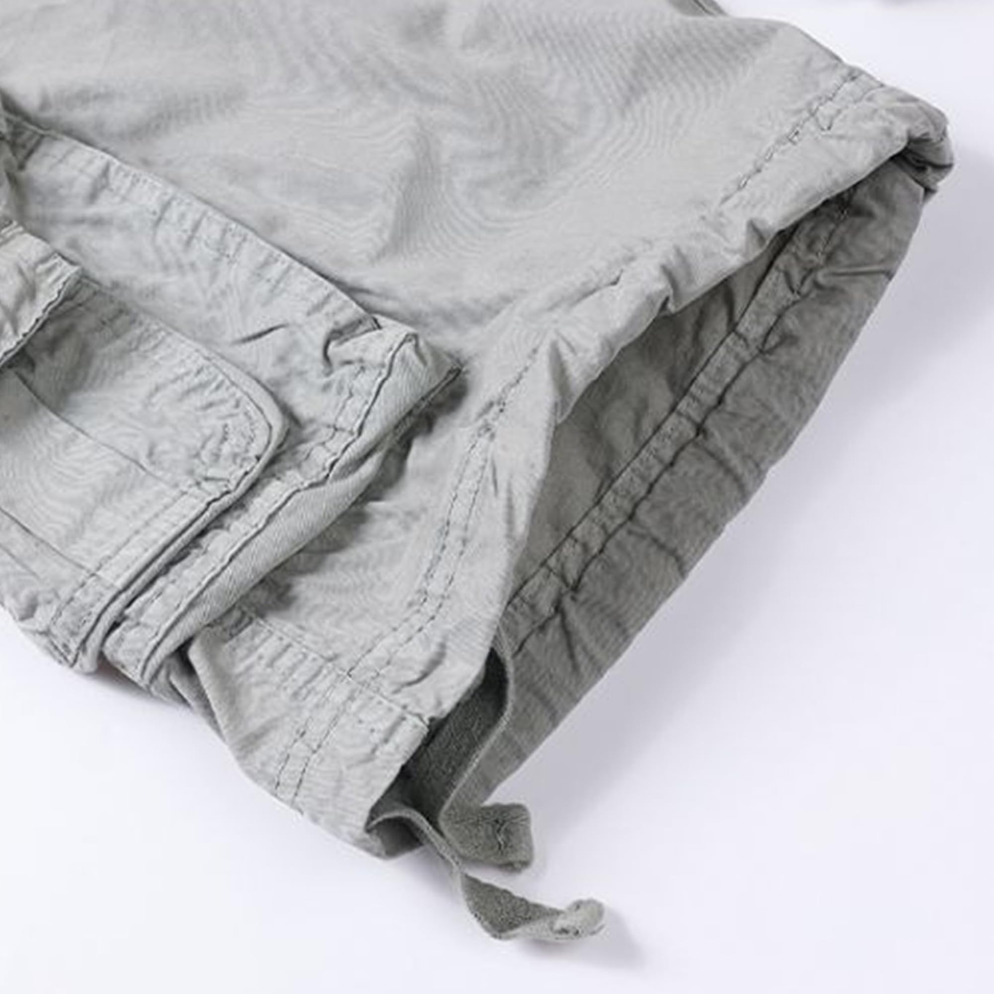 Short décontracté tendance pour homme - Short de randonnée ample pour homme - Plusieurs poches