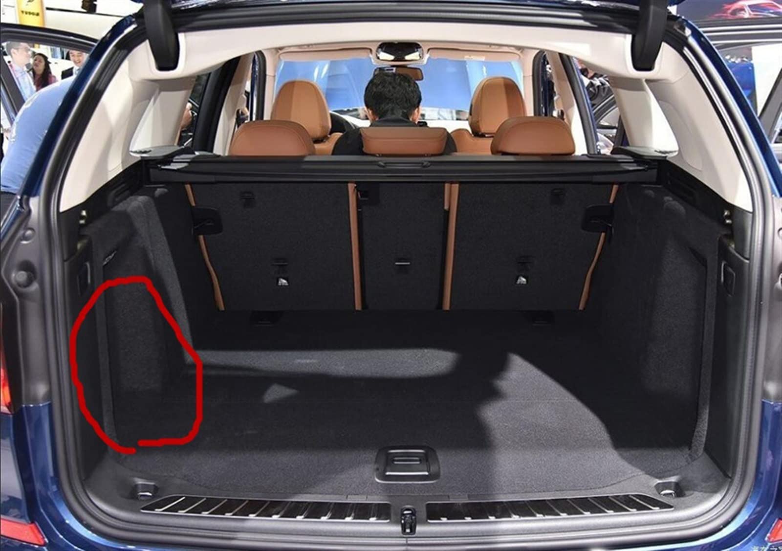 Lederen Auto Kofferbak Mat Voor BMW IX3 2020 Volledige Dekking Waterdichte Boot Liner Matten Tapijten Protector Pad