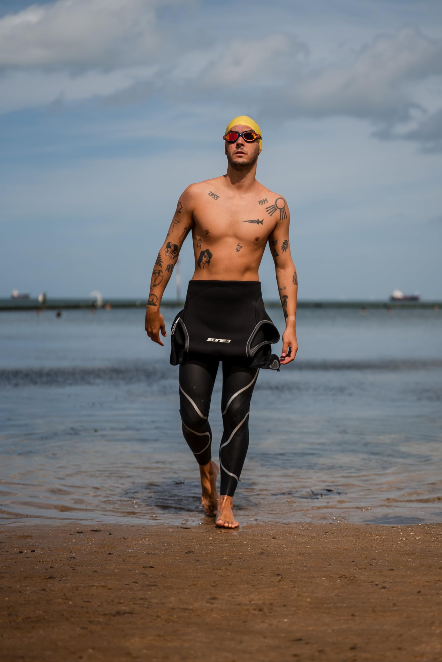 ZONE3 Ascend - Traje de neopreno sin mangas para hombre, ajuste de rendimiento con movimiento sin restricciones