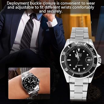 xuuyuu.. Men's Wristwatch, Mechanical Watch, Analog Watch, Automatic Mechanical, Business, Stylish, Men's, Luxury, Gentleman, Popular, Anniversary, Gift, Father's Day Gift, Wrist Watch #1