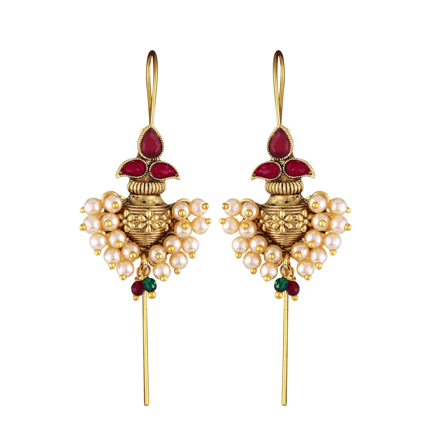 Vighnaharta Sizzling Glittering Pearl ear cuff for Women and Girls[VFJ2650ERG] - Review, Price and Buying Guide