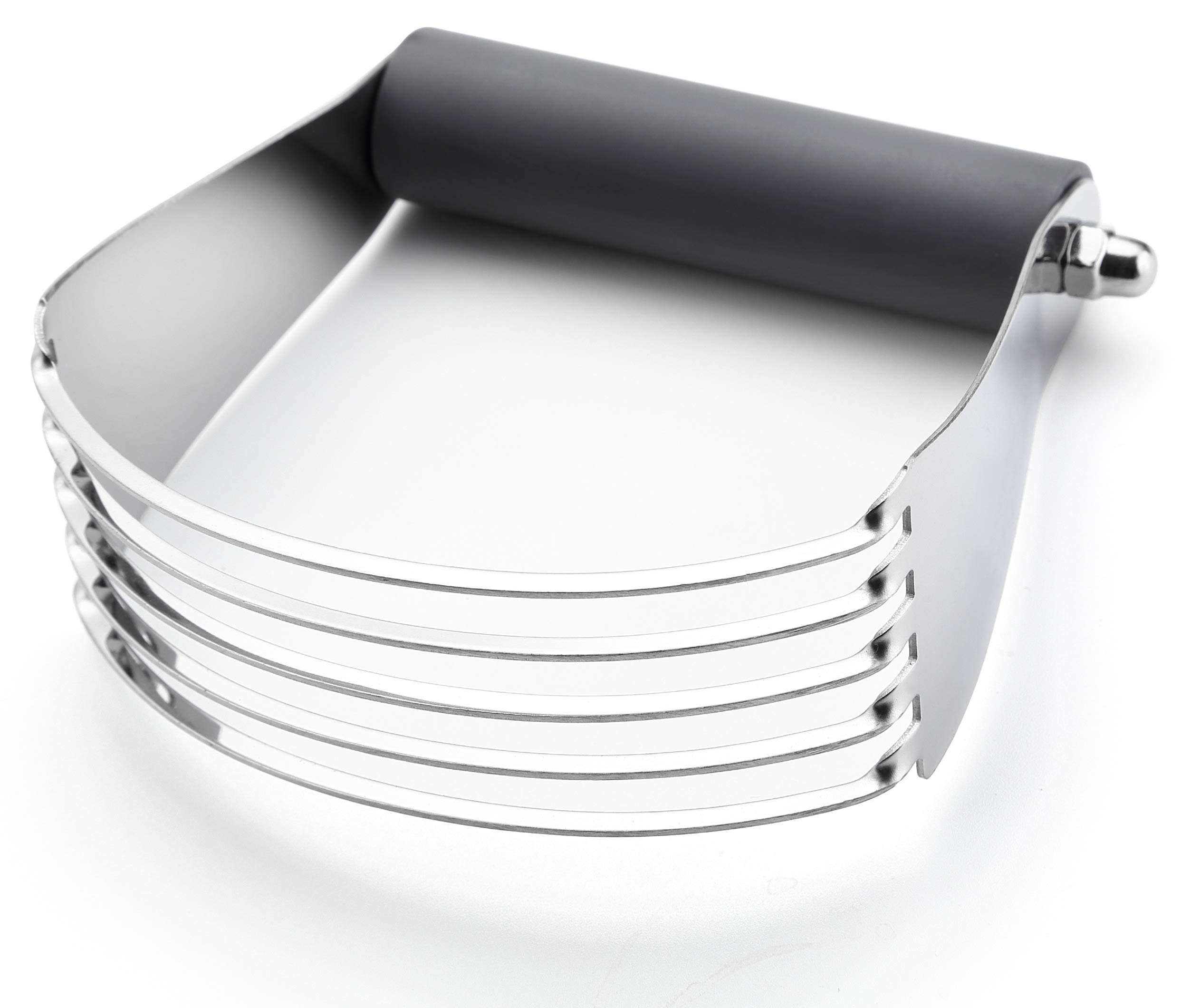 Spring Chef Large Dough Blender For Baking - Durable Pastry Blender - Gray