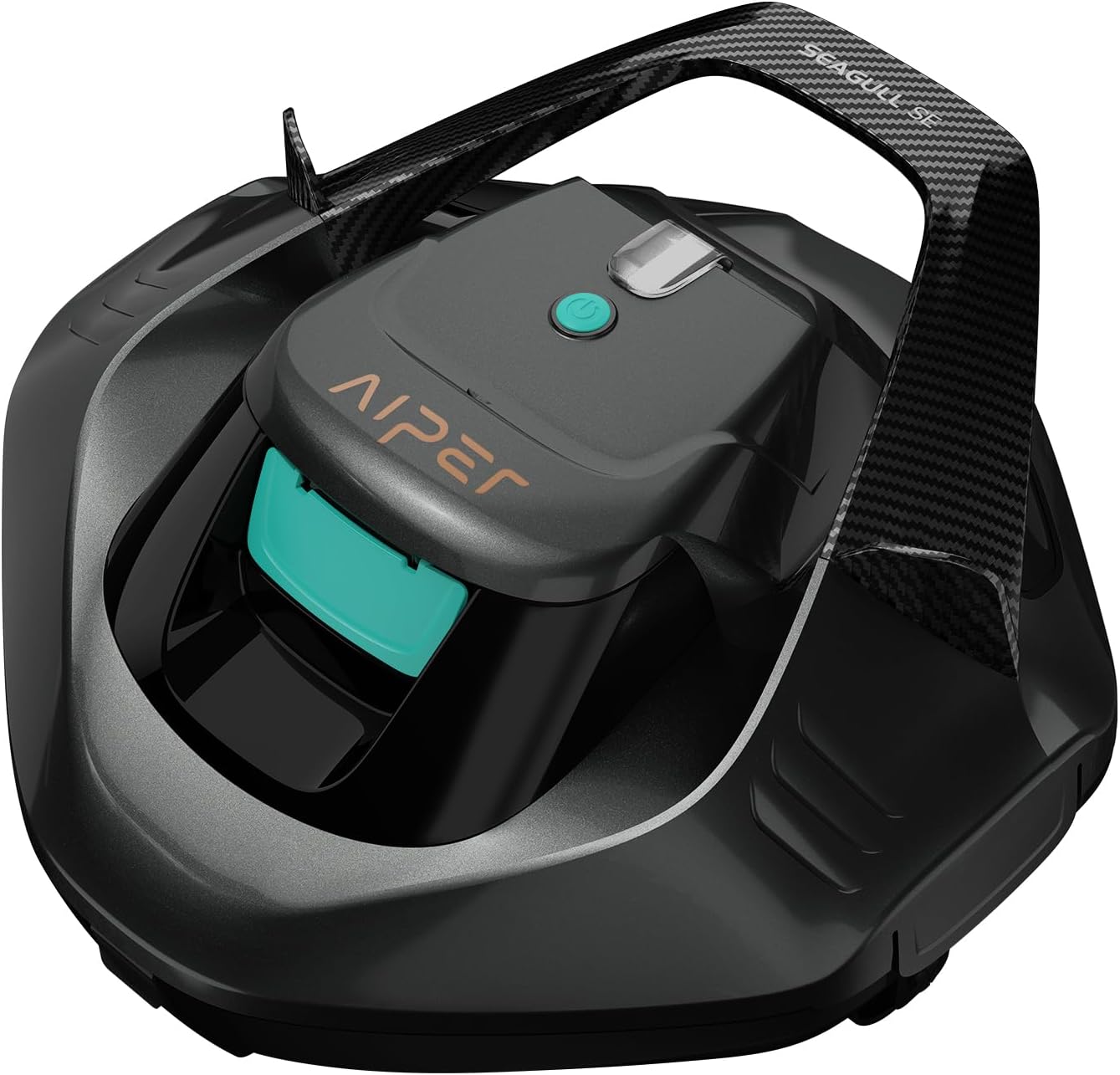 AIPER Wireless Pool Robot with 90 Minute Battery Life, LED Display and Automatic Parking Function, Ideal for Above Ground Pools up to 80 m²
