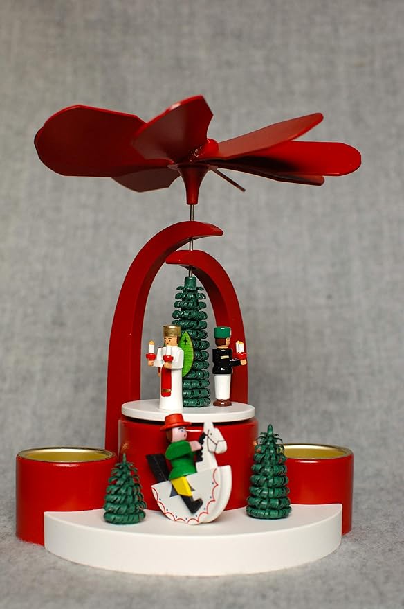 Rudolphs Schatzkiste Nussknacker 26cm - Roter Wachsoldat Aus Erzgebirge Holzkunst