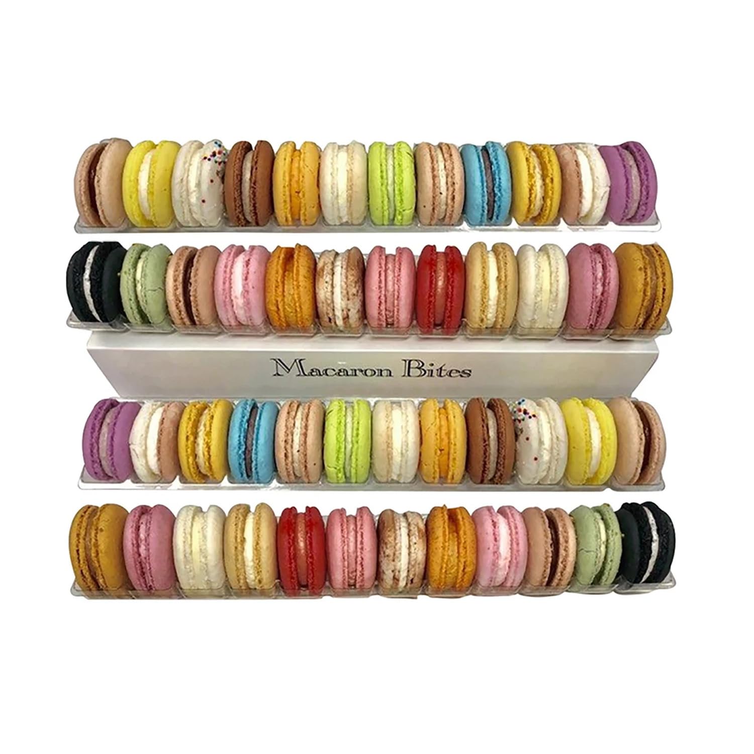 Macarons - 48 Count Assorted French Macarons, Gourmet Cookie Gift Box, Macaroon