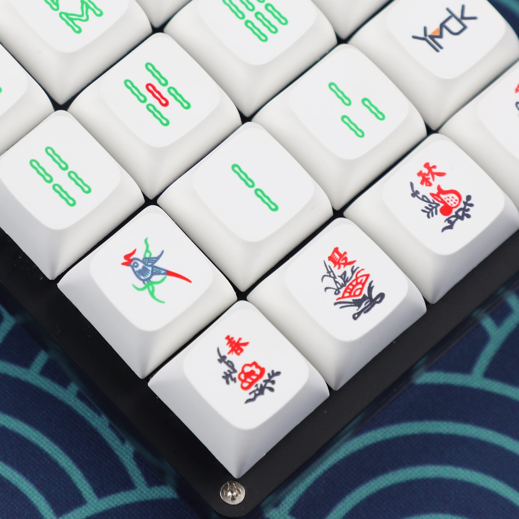 CRキーキャップ　値下げしました　単体売りはしてません Amazon | YMDK ZDA ボール形 厚い PBT 麻雀 キーキャップ ダイサブキー