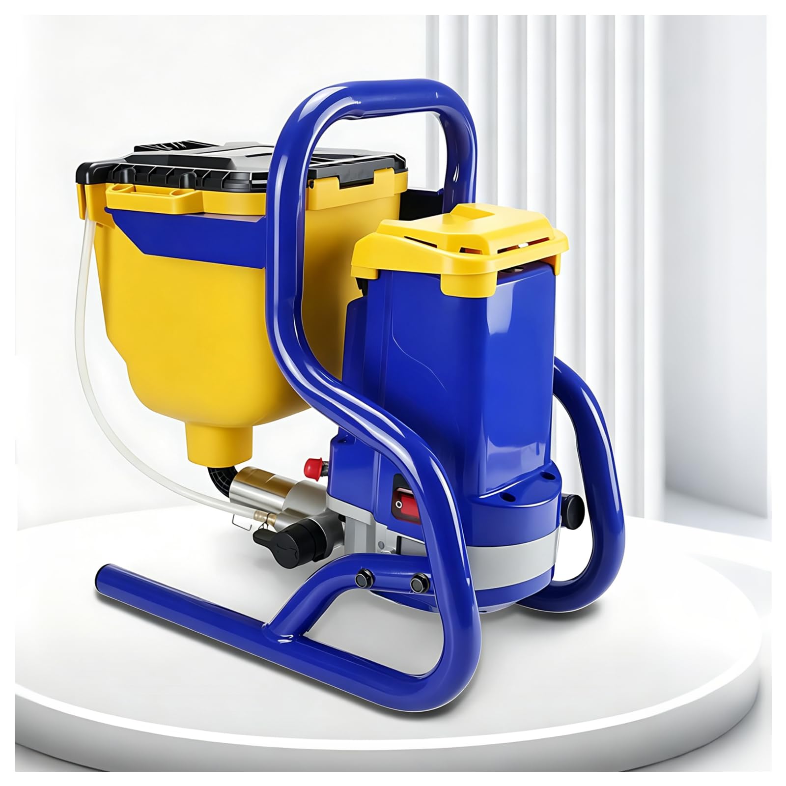 Pulverizador De Pintura Airless, 850W con Tolva 4,5L para Techos