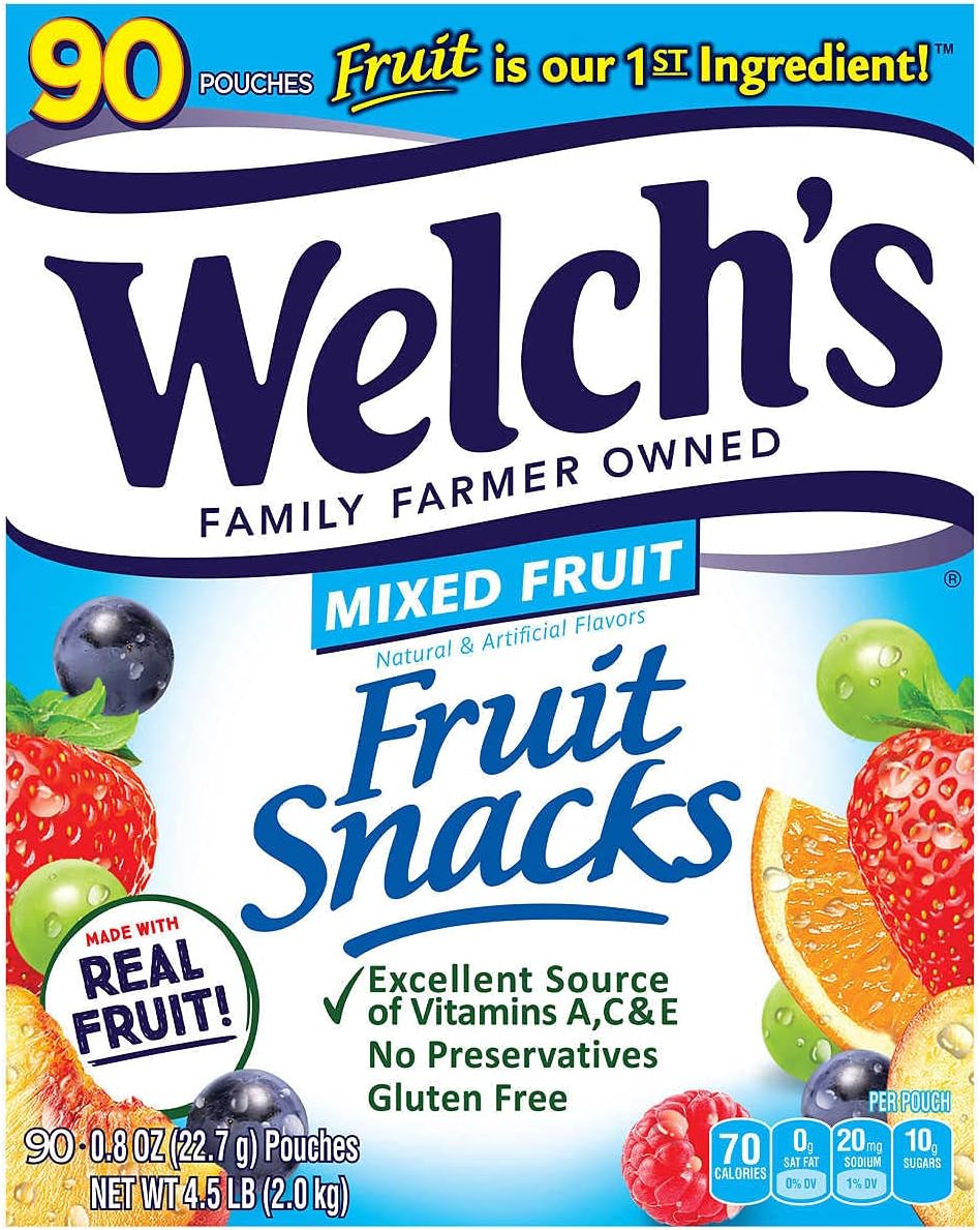 Mixed Fruit Snacks, 250 g