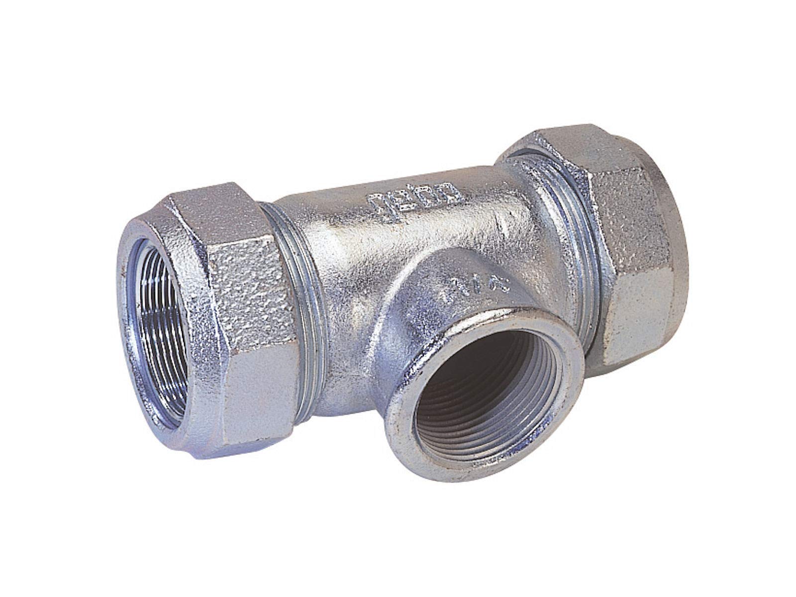 GEBO TG-Klemmverbinder, DN 25 - Ø 33,7 mm x 33,7 mm x IG 1 Zoll - für Stahlrohr