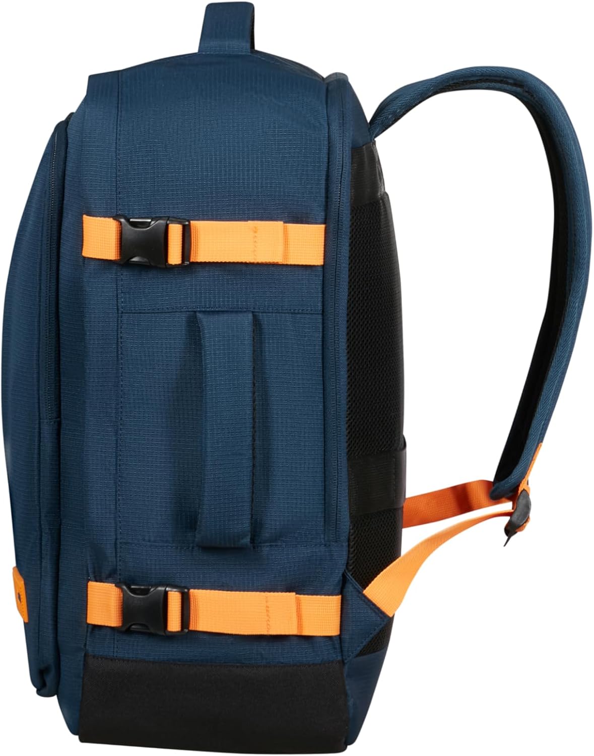 American Tourister Cabin Bag, Multicoloured (Dark Navy/Radiant Orange), EasyJet (36 x 20 x 45 cm-38 L)