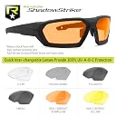 Revision Military Shadowstrike Ballistic Sunglasses Military Kit, Black, One Size gallery image