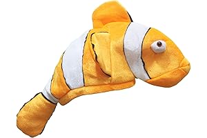 Petitebella Clownfish Fish Hat (Orange, One Size)