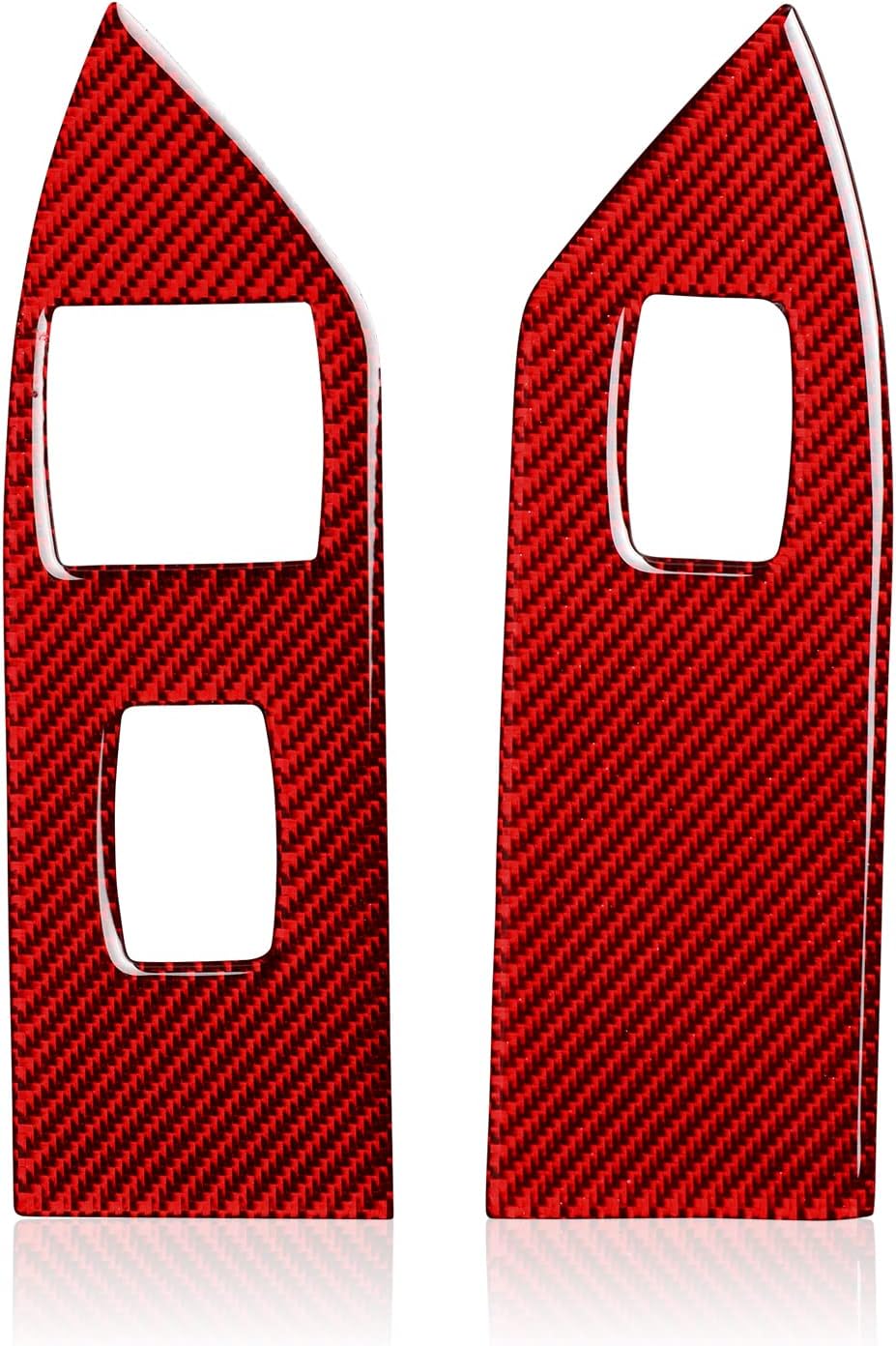 Car Window Lift Switch Sticker Carbon Fiber Decal Cover for Ford Mustang GT Shelby 2005 2006 2007 2008 2009 S197 Accessories