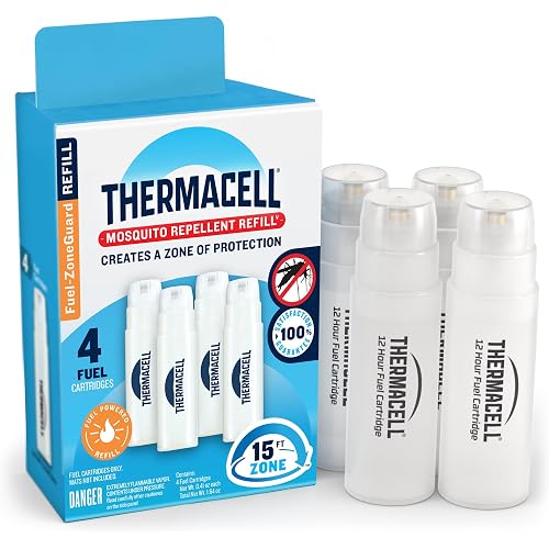 Thermacell Fuel-ZoneGuard Mosquito Repellent Butane Only Refills, 48-Hr