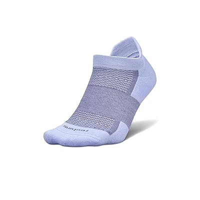 Feetures High Performance Max Cushion Tab Quarter Length Socks Shoes Lavender Tart