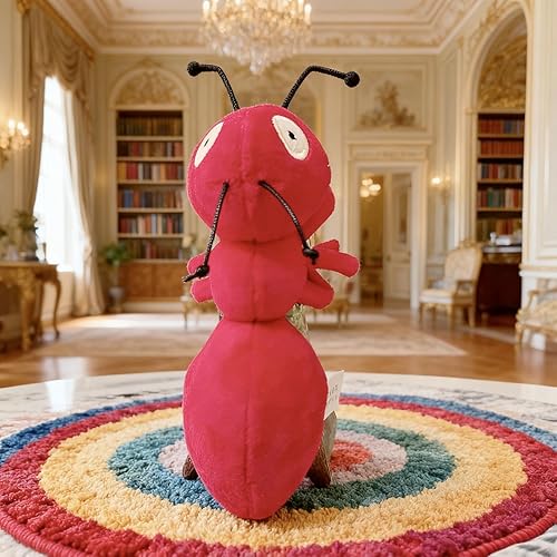 Miniatura 9 de KKMOLL Ant - Muñeco de peluche de hormiga, simulación de muñeca de insecto de 7 pulgadas, adornos de regalo para niños y niñas