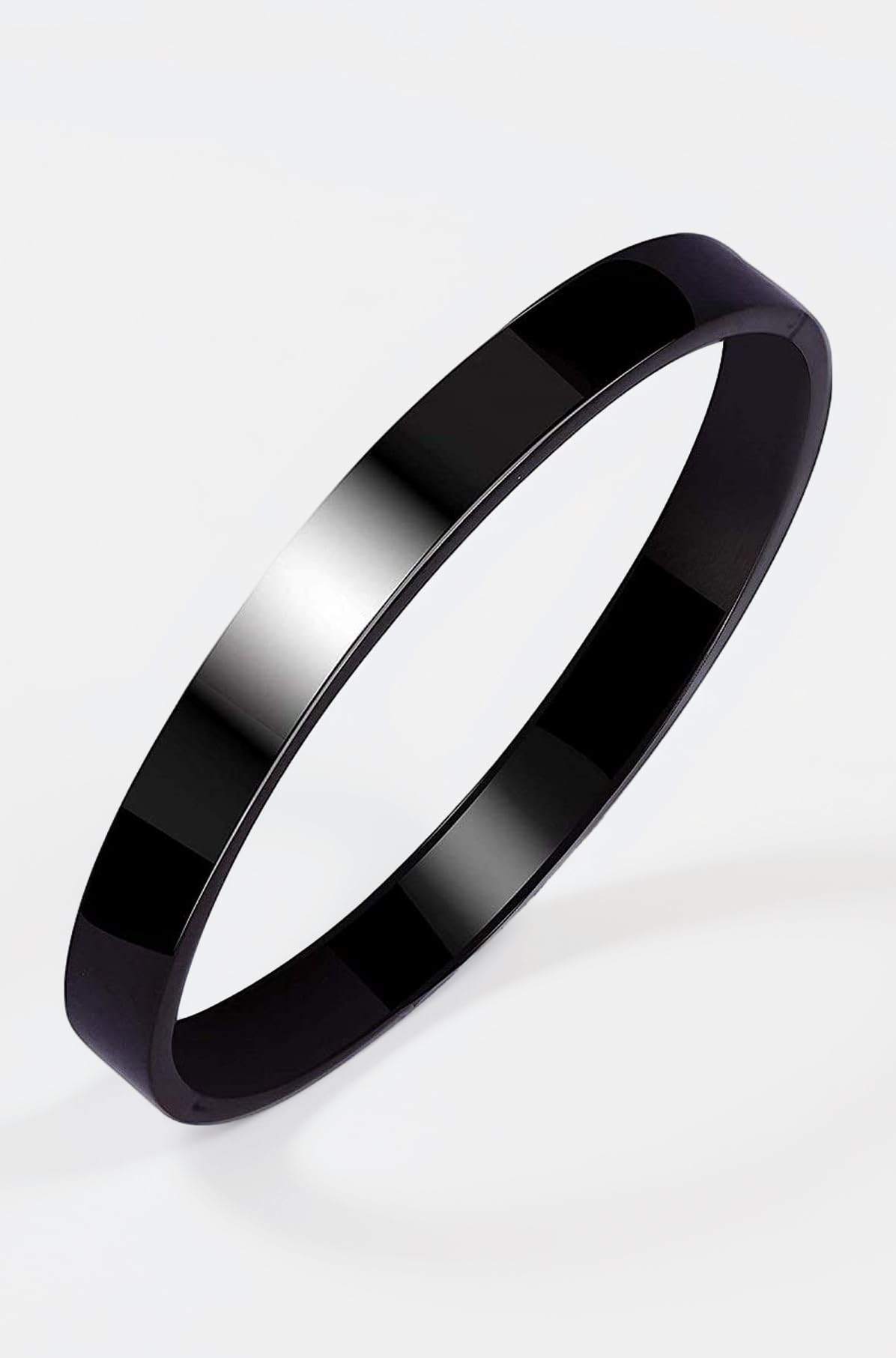 Men's Fashion Jewellery High Polished Stylish Stainless Steel Full Kada Style Bracelet For Boys and Men BR1000049