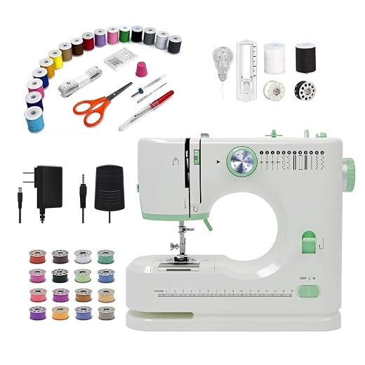Small Sewing Machine for Beginners w/Stepless Foot Pedal - $84.99