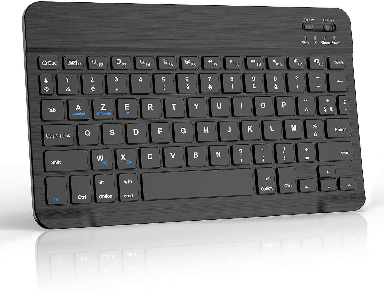 Imagine completă a tastaturii Bluetooth JADEMALL
