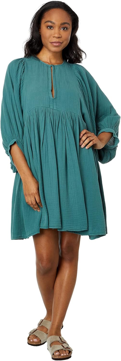 blue dress for baby girl Blu Pepper Navy Boho Tunic Dress